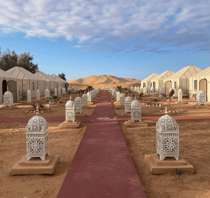 Escursione deserto Marrakech con cammelli e pernottamento in tenda nel Sahara
