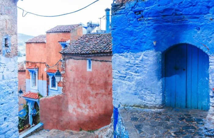 Tour completo Marocco 8 giorni con sahara Chefchaouen Fes e kasba storica con vista panoramica sul deserto marocchino