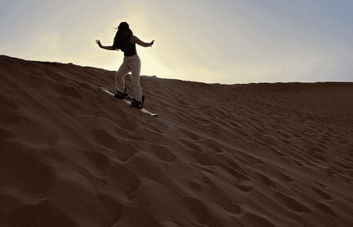 viaggio deserto marocco 2 Viaggio deserto Marocco con carovana di cammelli e tramonto sulle grandi dune con vista panoramica sul deserto marocchino