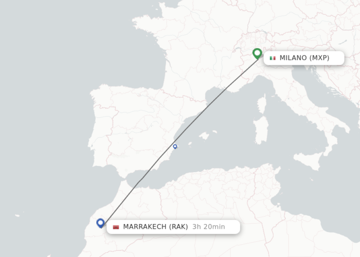 Quali voli sono in arrivo oggi a Marrakech