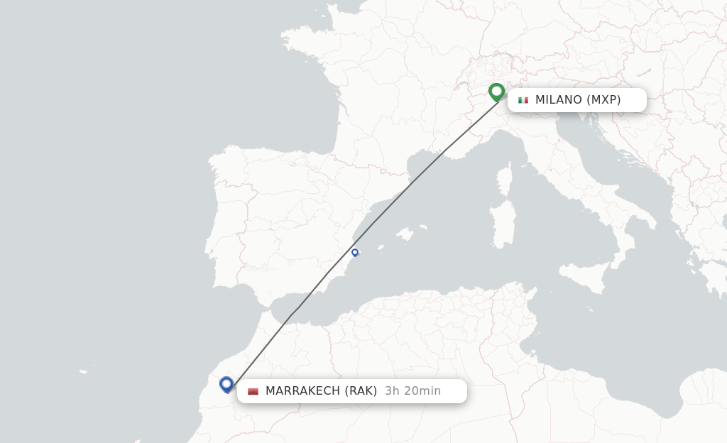 Quali voli sono in arrivo oggi a Marrakech